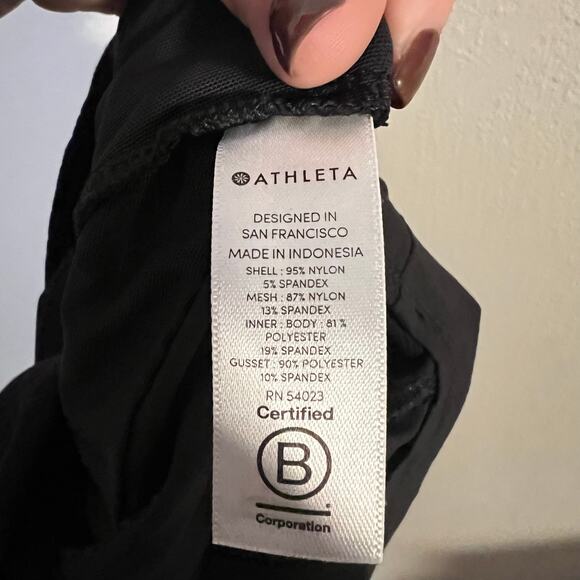 Athleta Black Skort Size 10 - Picture 5 of 5